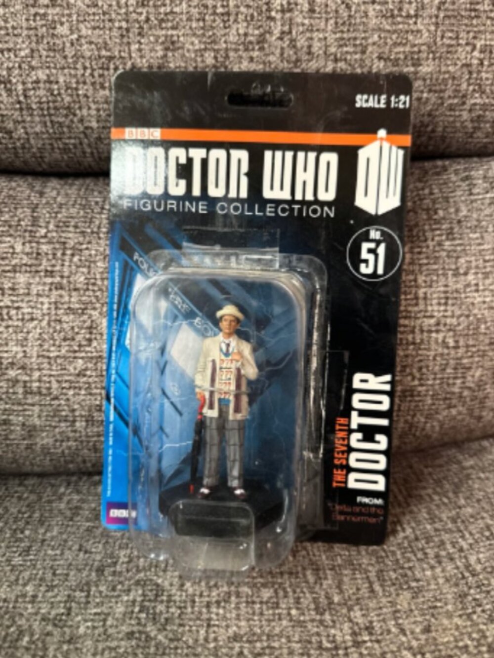The Seventh Doctor Eaglemoss Doctor Who Figurine Collection No 51